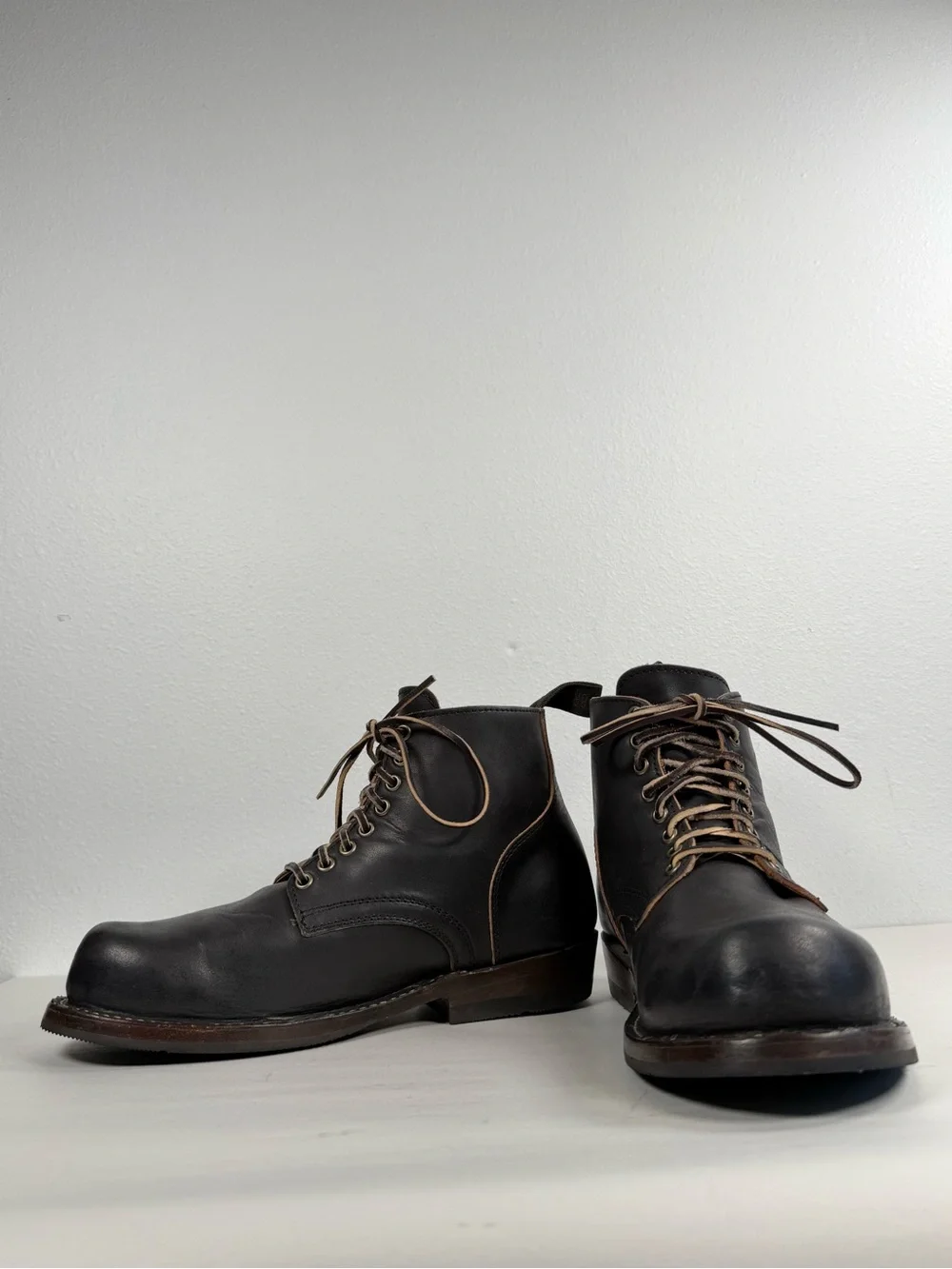 Thursday Boot Co. Men’s Brawler Size 10 Teacore Horse Rump Italian Leather Black